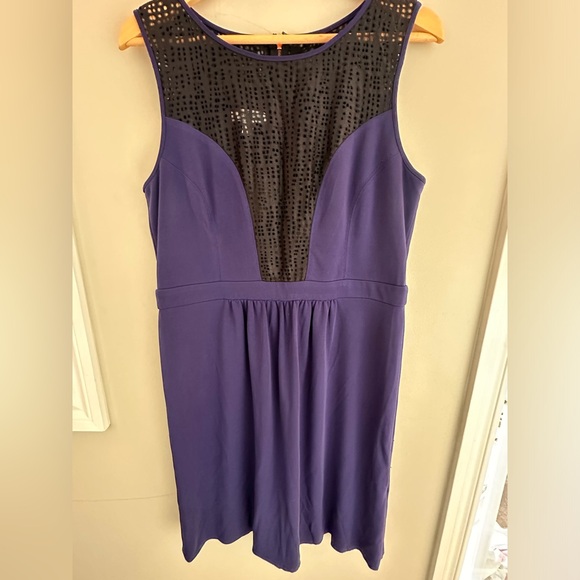 Sleevless Indigo Dress w/ zipper - Picture 1 of 4